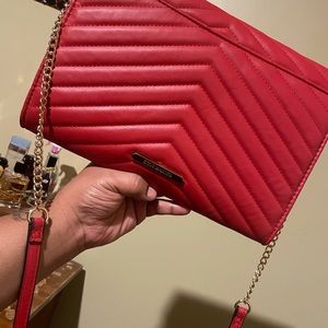 Steve Madden Red Crossbody/ Clutch